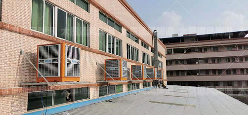 电子厂降温工程，电子厂通风降温方案